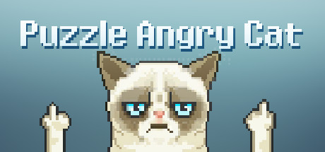 Puzzle Angry Cat