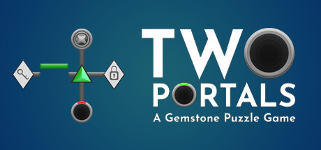 Two Portals - A Gemstone Puzzle Game