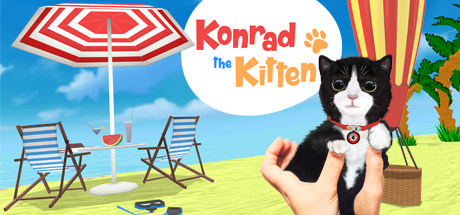 Konrad the Kitten - a virtual but real cat